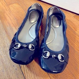 EUC Navy Blue Flats